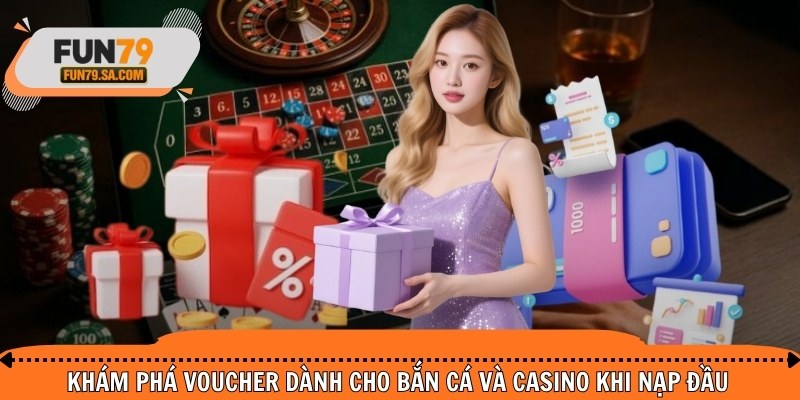 Khám phá voucher dành cho bắn cá và casino